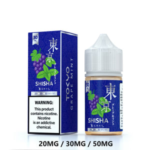 Tokyo Shisha SaltNic - Grape Mint