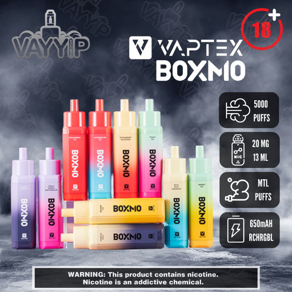 Vaptex - Boxmo 5000 Puffs Disposables