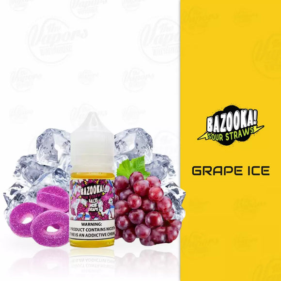 Bazooka Grape Ice Salts 30ml