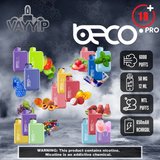BECO PRO 6000 PUFFS 5% NICOTINE by VAPTIO DISPOSABLE