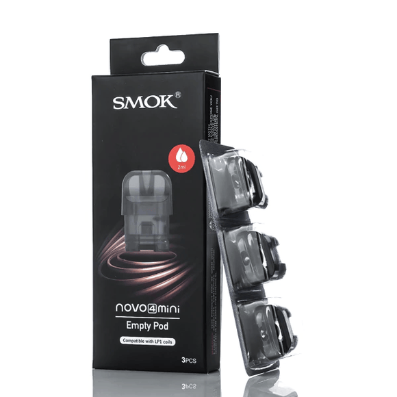 SMOK Novo 4 Mini – Empty Replacement Pods (3-Pack)