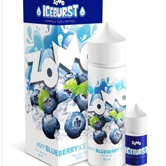 Blueberry ICE with Booster By ZOMO 60ml