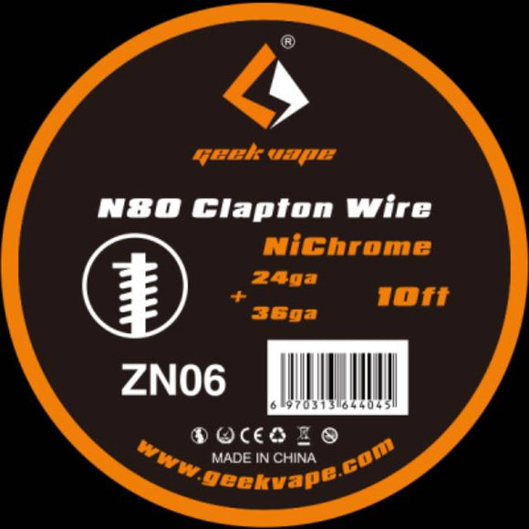 GEEKVAPE N80 CLAPTON Wire NiChrome - ZN06