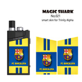 Skin Decal for SMOK TRINITY ALPHA (Decal Only, Device is Not Included)-Barcelona-VAYYIP
