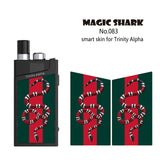Skin Decal for SMOK TRINITY ALPHA (Decal Only, Device is Not Included)-Snake-VAYYIP