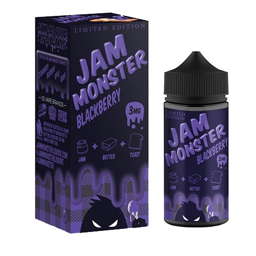 Jam Monster Blackberry 100ml E Liquid