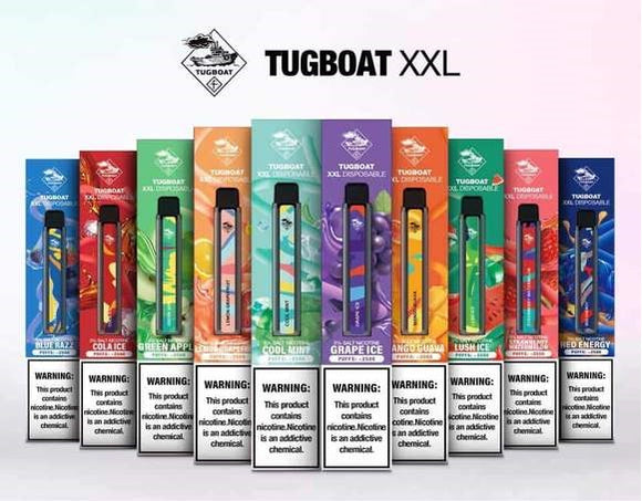 TUGBOAT XXL DISPOSABLE PODS 2500 PUFFS