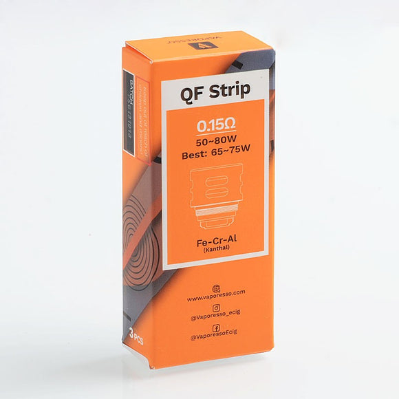 Vaporesso SKRR Replacement QF Strips Coil 3pcs - 0.15 ohm - VAYYIP