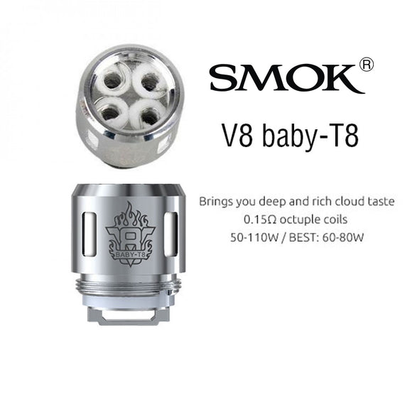SMOK V8 Baby T8 Coils