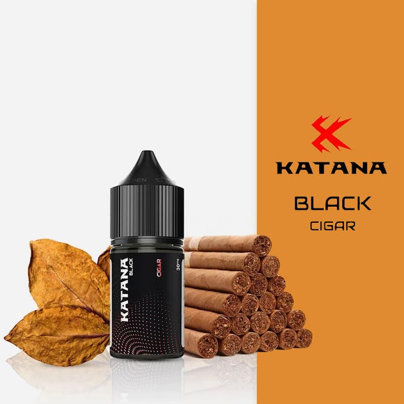 Katana Black – Cigar Saltnic 30ml