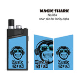 Skin Decal for SMOK TRINITY ALPHA (Decal Only, Device is Not Included)-Monkey-VAYYIP