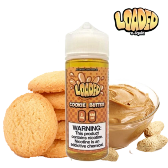 LOADED E-LIQUID - COOKIE BUTTER