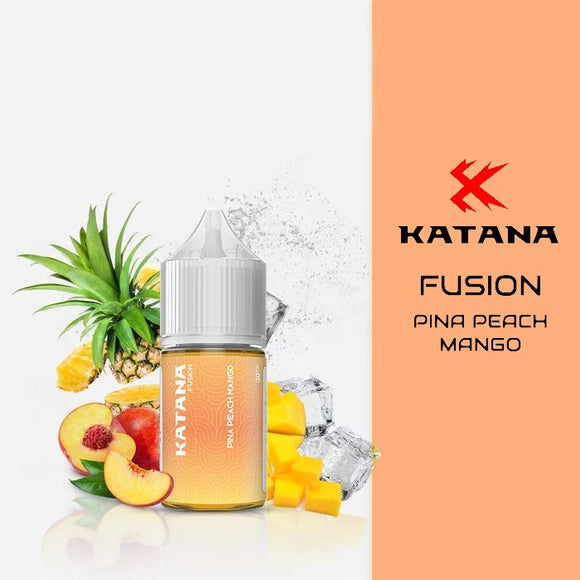 Katana Fusion – Pina Peach Mango Saltnic 30ml