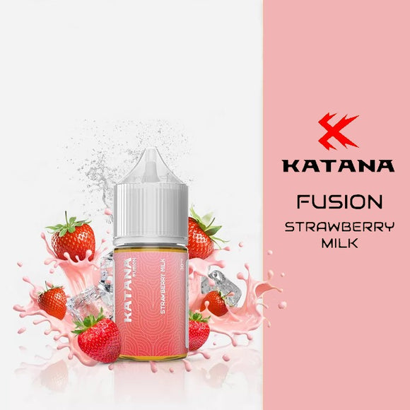 Katana Fusion – Strawberry Milk Saltnic 30ml
