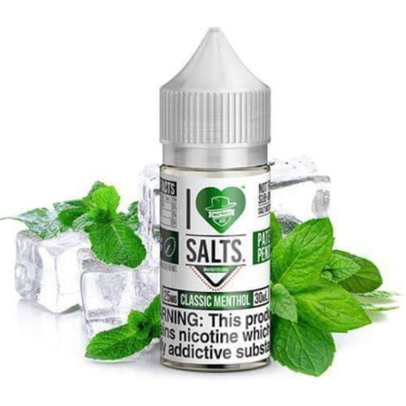 I LOVE SALTS BY MAD HATTER - CLASSIC MENTHOL - VAYYIP