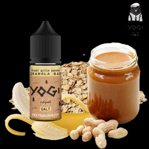 POD SALT Yogi Banana Peanut Butter 30ML SALT NIC - VAYYIP
