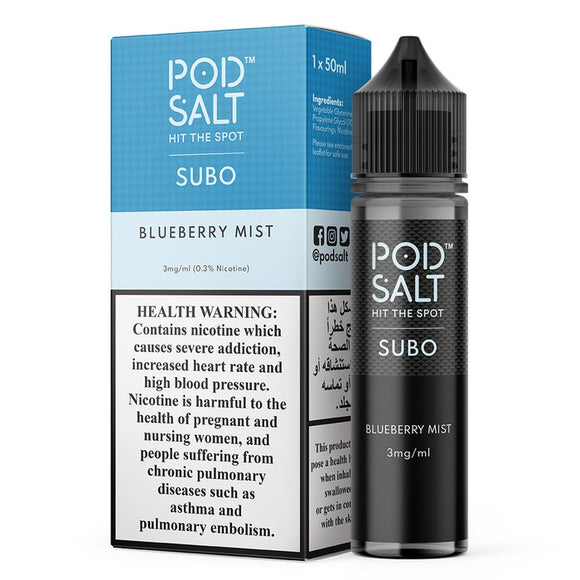 POD SALT SUBO - BLUEBERRY MIST 50ML (UAE)