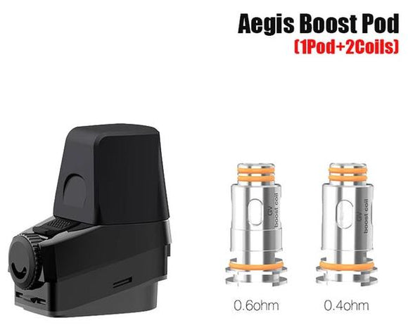 GEEKVAPE AEGIS BOOST REPLACEMENT POD - With Coils