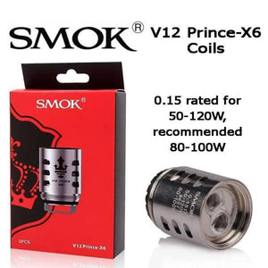 SMOK V12 PRINCE X6 COILS - TFV12 PRINCE TANK