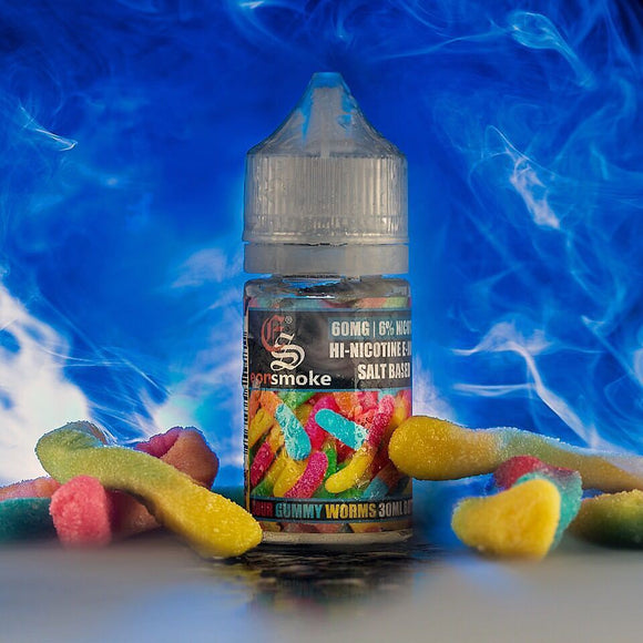 Eon Smoke Sour Gummy Worms 30ml Nic Salt Juice