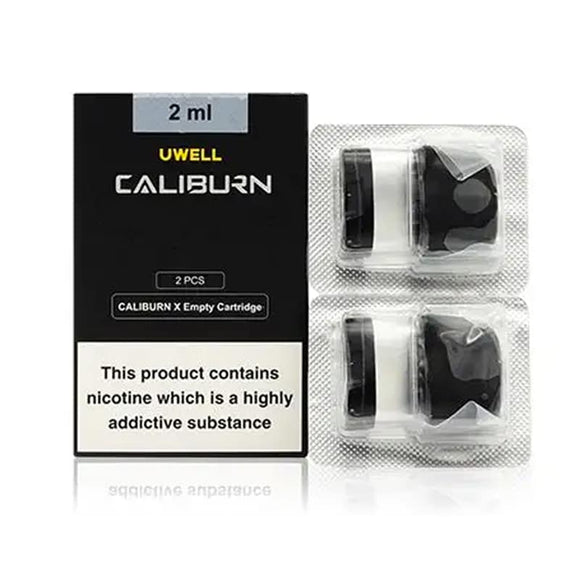 UWELL - Caliburn X Empty Cartridge 3ml (2Pcs/Pack)